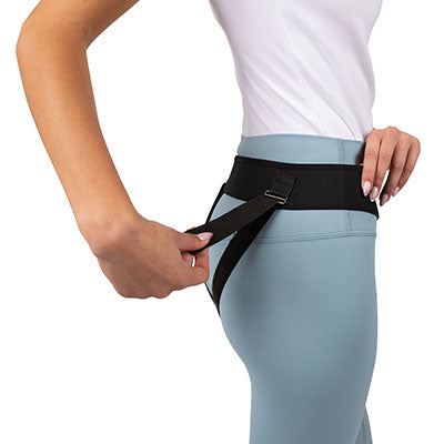 Double Truss Pelvic Floor Support Brace, Black, Size II (37" to 40")