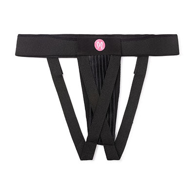 Double Truss Pelvic Floor Support Brace, Black, Size V (45" to 48")