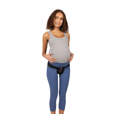 Double Truss Pelvic Floor Support Brace, Black, Size VI (48" to 50")