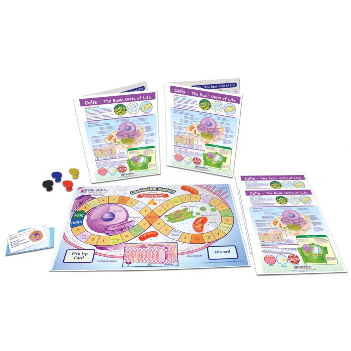 Cells: The Basic Units of Life  Learning Center Game  - Grades 6 - 9