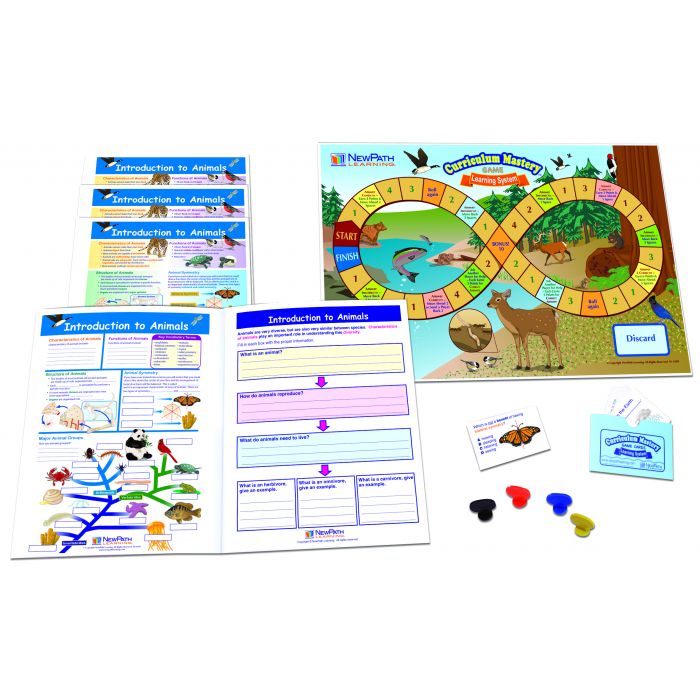 Introduction to Animals  Learning Center Game - Grades 6 - 9