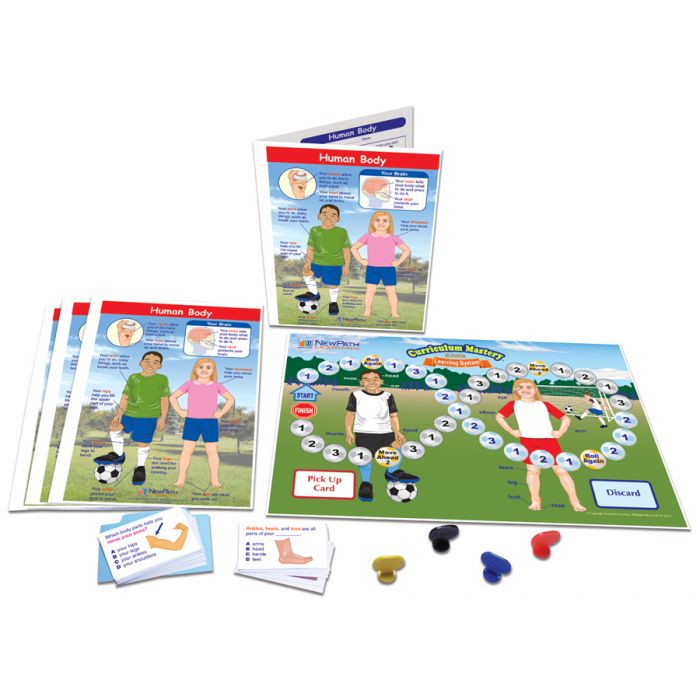 Human Body  Learning Center Game - Grades 1 - 2