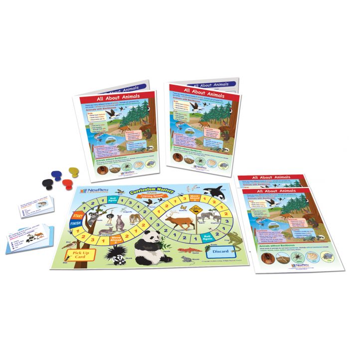 All About Animals Learning Center Game - Grades 1 - 2