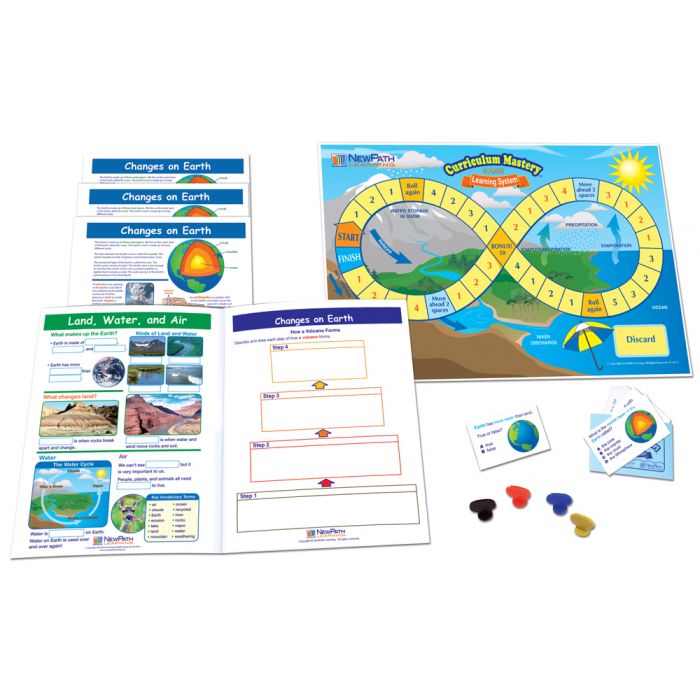 Changes on Earth  Learning Center Game - Grades 3 - 5