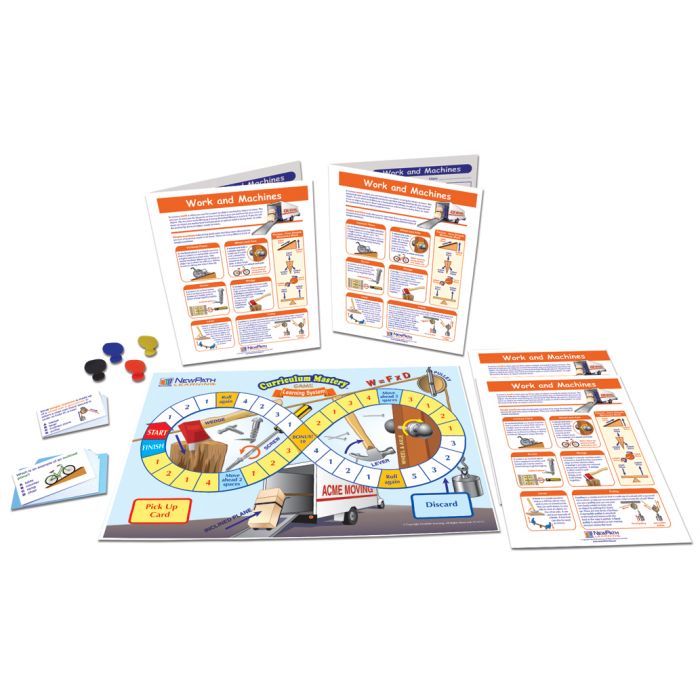 Work & Machines  Learning Center Game - Grades 3 - 5