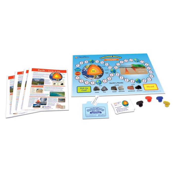 Earth - Inside & Out  Learning Center Game - Grades 3 - 5