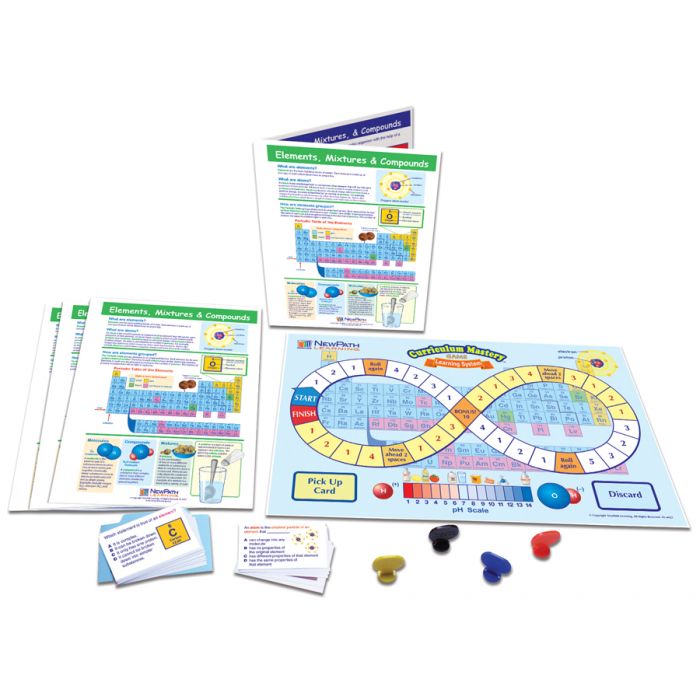 Elements, Mixtures & Compounds  Learning Center Game - Grades 3 - 5