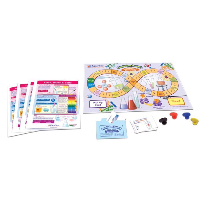 Acids, Bases & Salts Learning Center Game - Grades 6 - 9