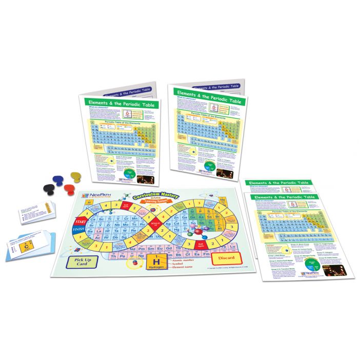 Elements & the Periodic Table Learning Center Game - Grades 6 - 9