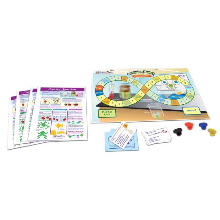 Chemical Reactions Learning Center Game - Grades 6 - 9