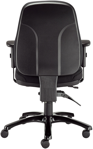 24/7 Swivel Office Chair - Dove Black
