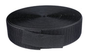 1-1/2" Hook Material, 10 Yard, Black