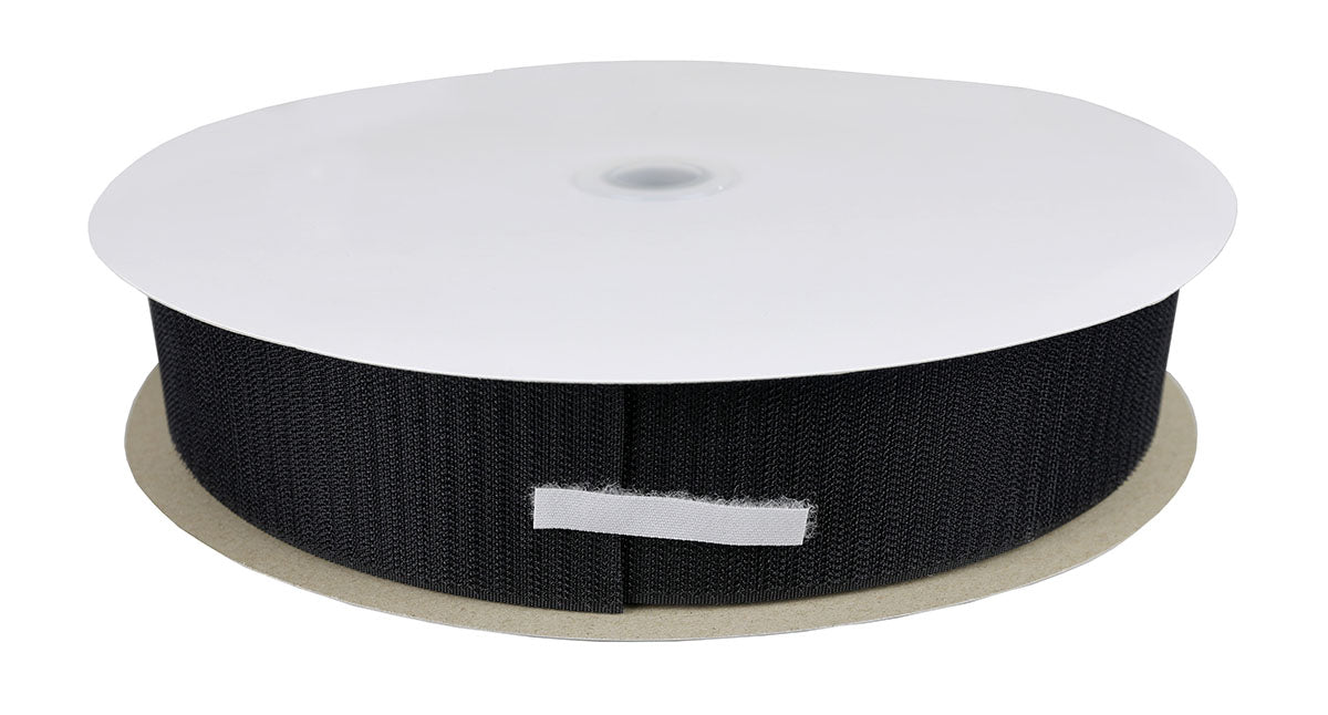 2" Hook Material, 25 Yard Dispenser Box, Black