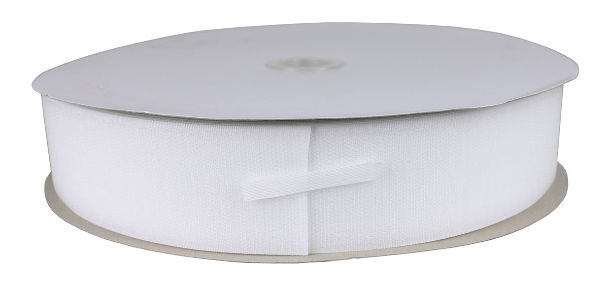 2" Hook Material, 25 Yard, White