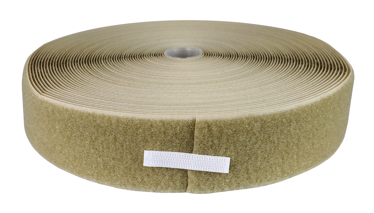 2" Loop Material, 25 Yard, Tan
