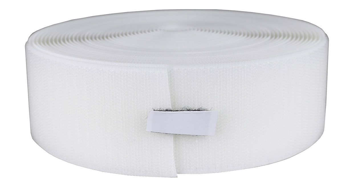 2" Hook Material, 10 Yard, White
