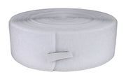 2" Loop Material, 10 Yard, White