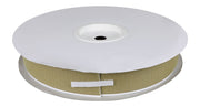 1-1/2" Self-Adhesive Hook Material, 25 Yard Dispenser Box, Tan