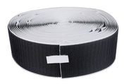 2" Self-Adhesive Hook Material, 10 Yard Dispenser Box, Black