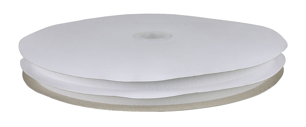 1/2" Hook Material, 25 Yard Dispenser Box, White