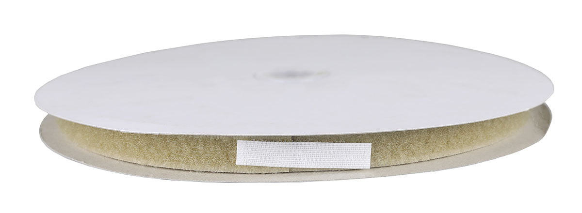 1/2" Loop Material, 25 Yard Dispenser Box, Tan