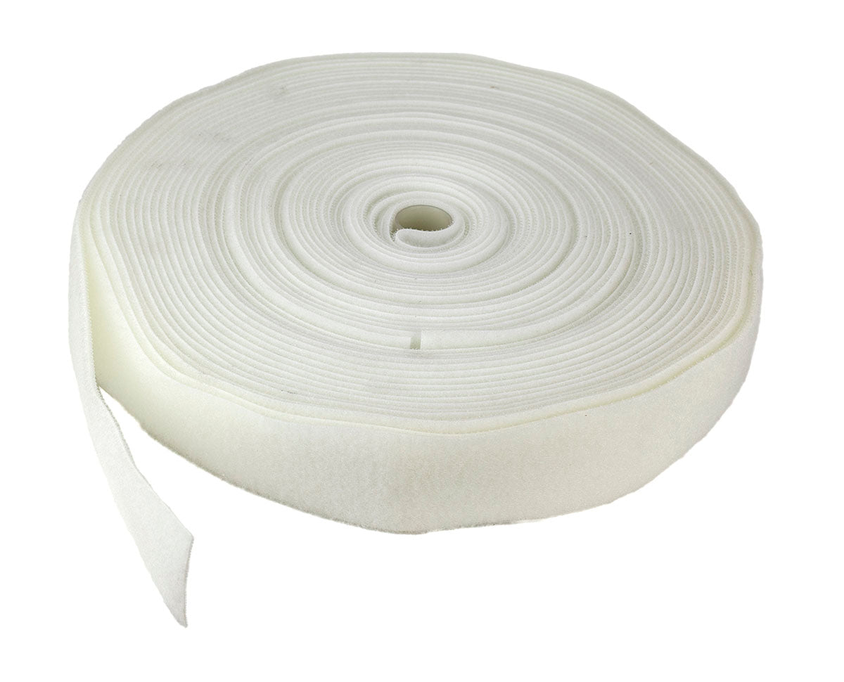2-Sided Hook/Loop - 2" X 25 Yard - White