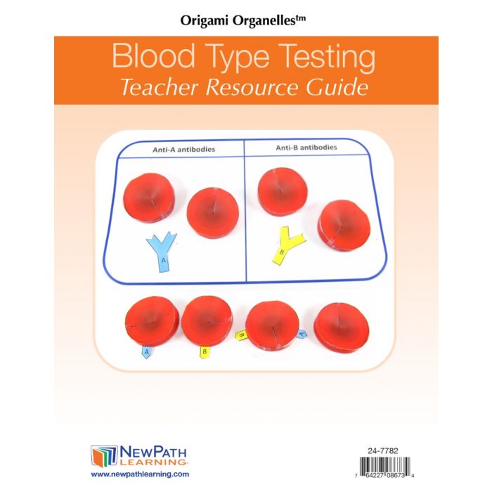 Blood Type Testing 3D Model Kit