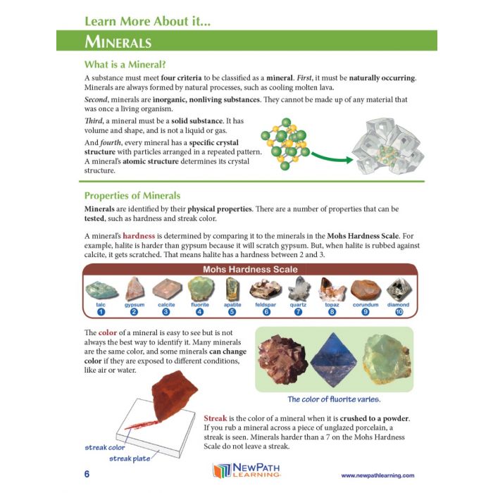 Minerals 3-D Model Kit