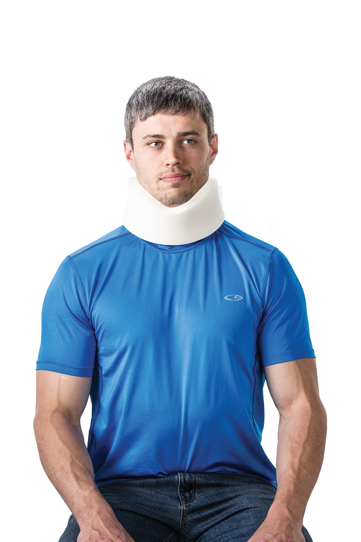 Foam Cervical Collar, Beige, 2"