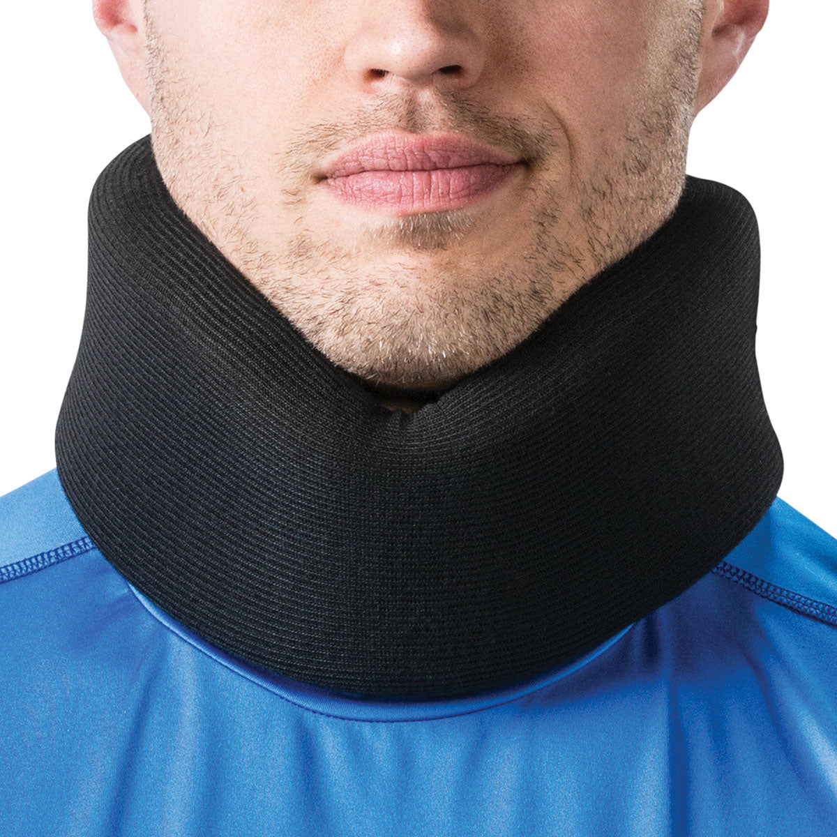 Foam Cervical Collar, Black, 3.5"