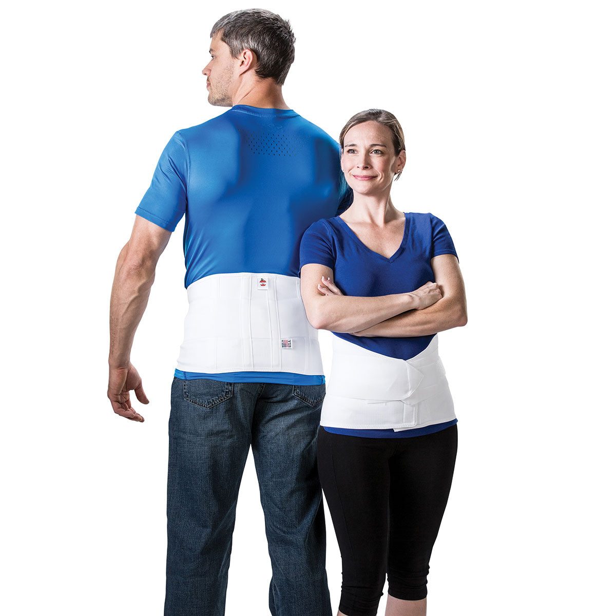 Triple Action Elastic Back Support, Large