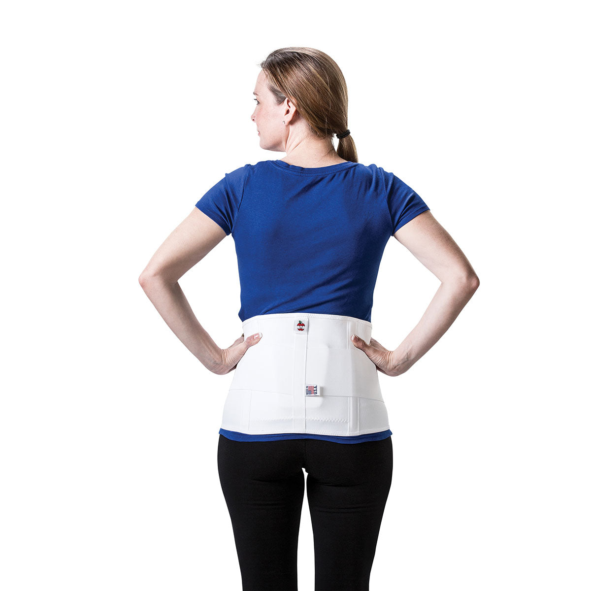 Triple Action Elastic Back Support with Pad, 2XL