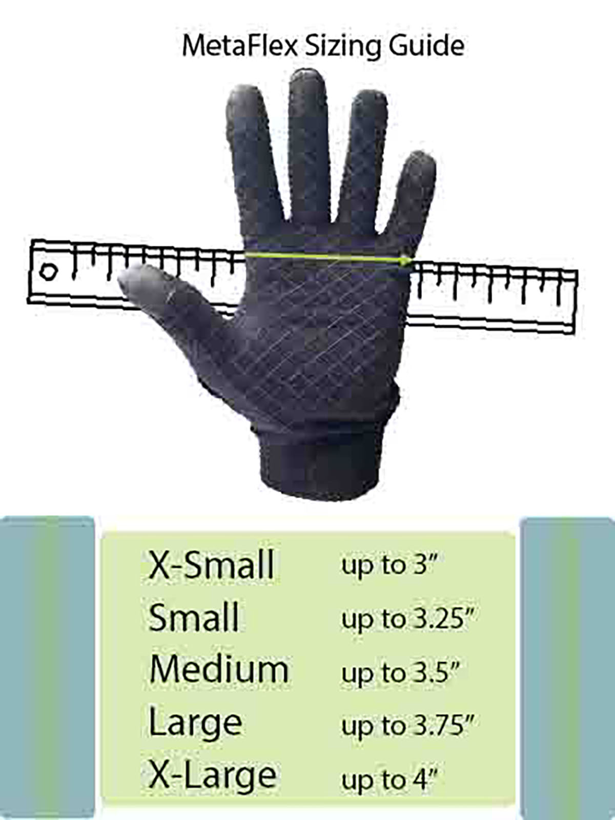 MetaFlex Adjustable Grip Strengthening Compression Glove, Pair, Medium