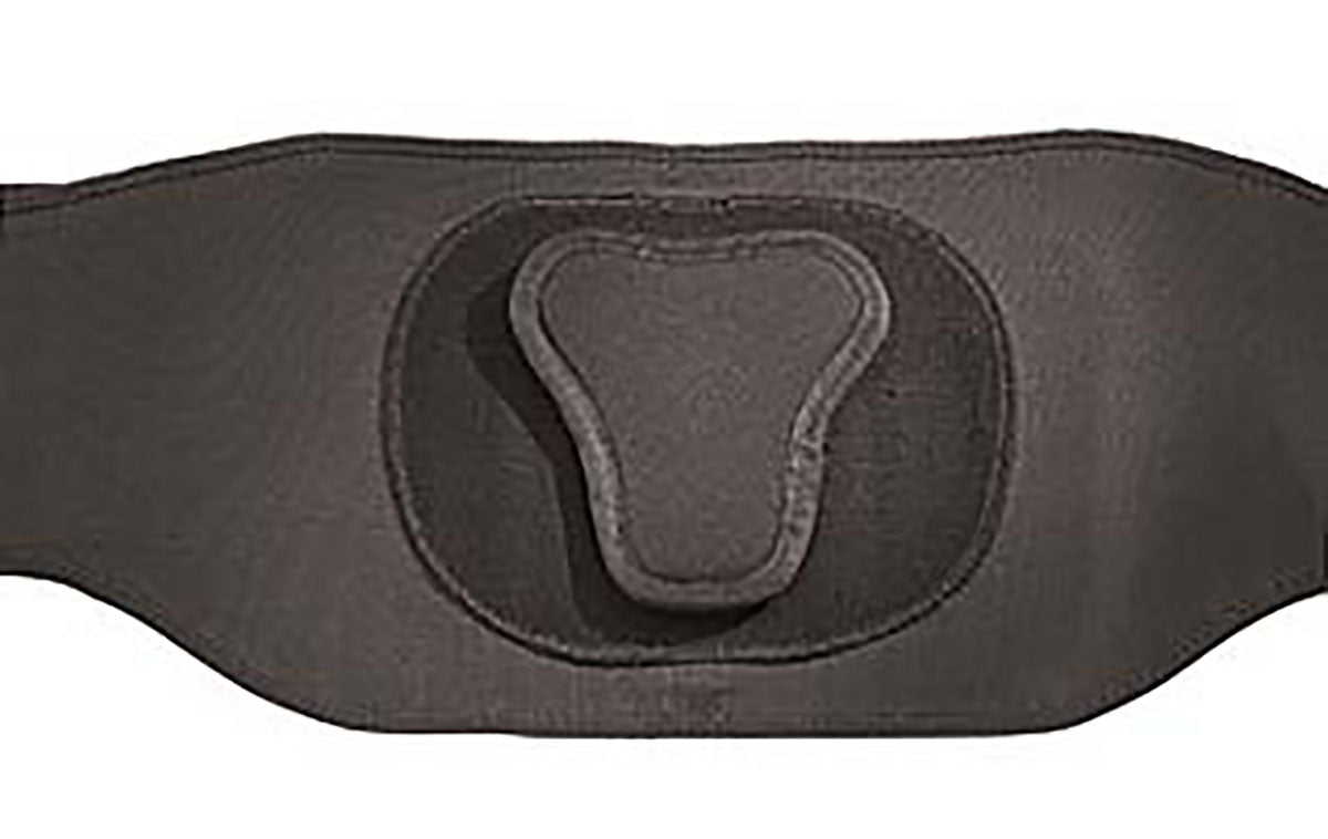 Mueller Lumbar Back Brace w/ Removable Pad, Black, OSFM