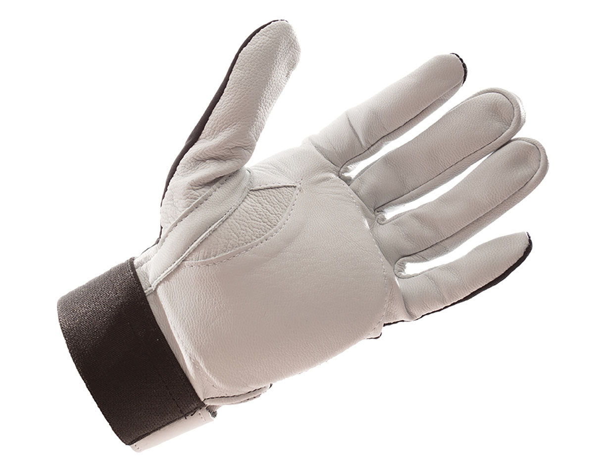 Impacto Anti-Impact Glove, Nylon Lycra with Pearl Leather, Full Finger, Large