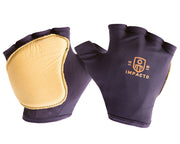 Impacto Anti-Impact Glove, Nylon Lycra with Grain Leather, Fingerless, XX-Large