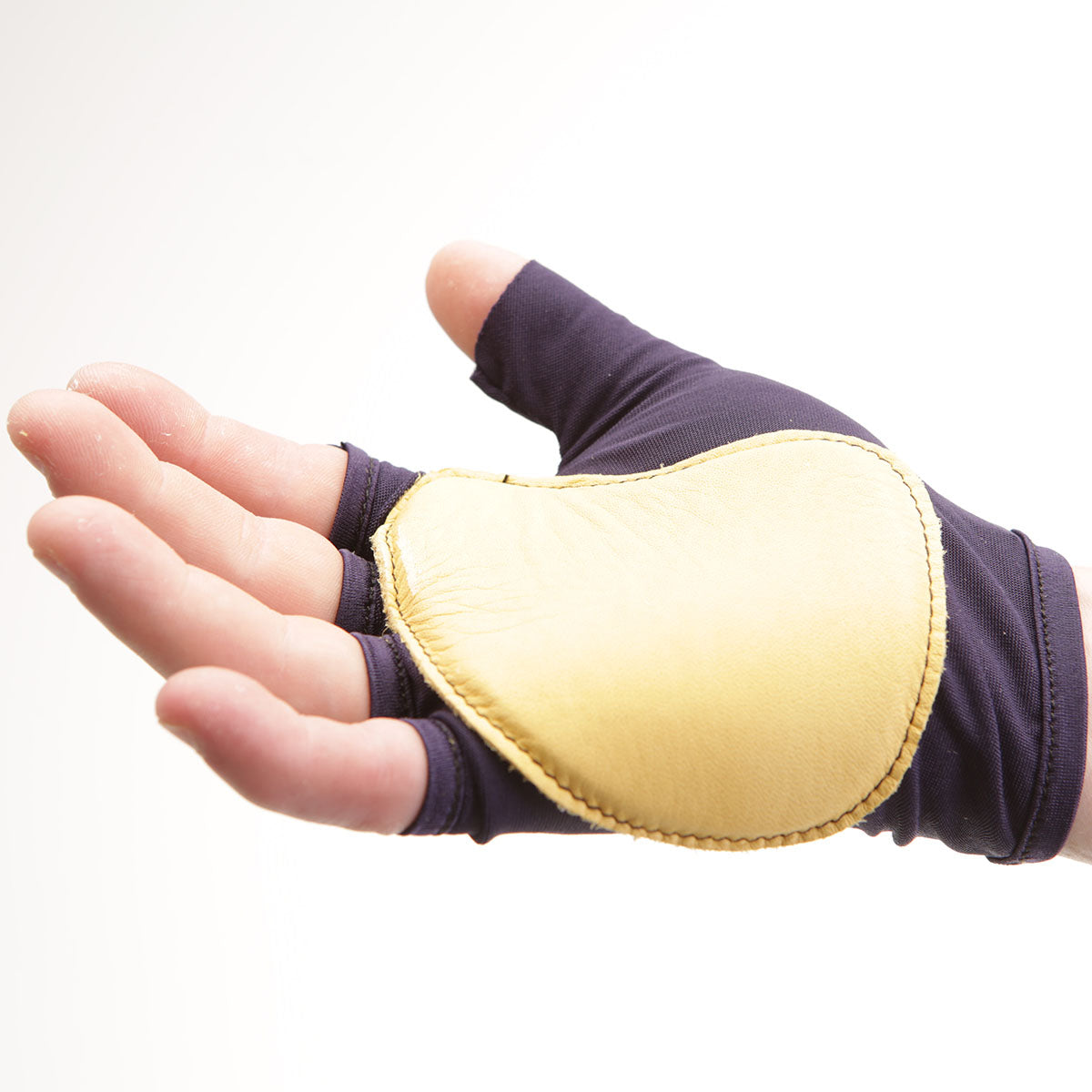 Impacto Anti-Impact Glove, Nylon Lycra with Grain Leather, Fingerless, XX-Large