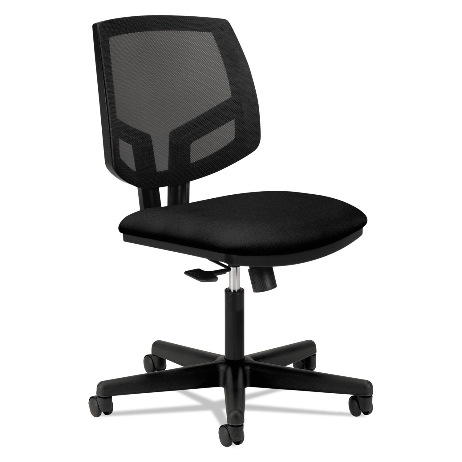 HON Volt Chair, Black Fabric Seat, Black Mesh Back, Black Frame, 1 Each
