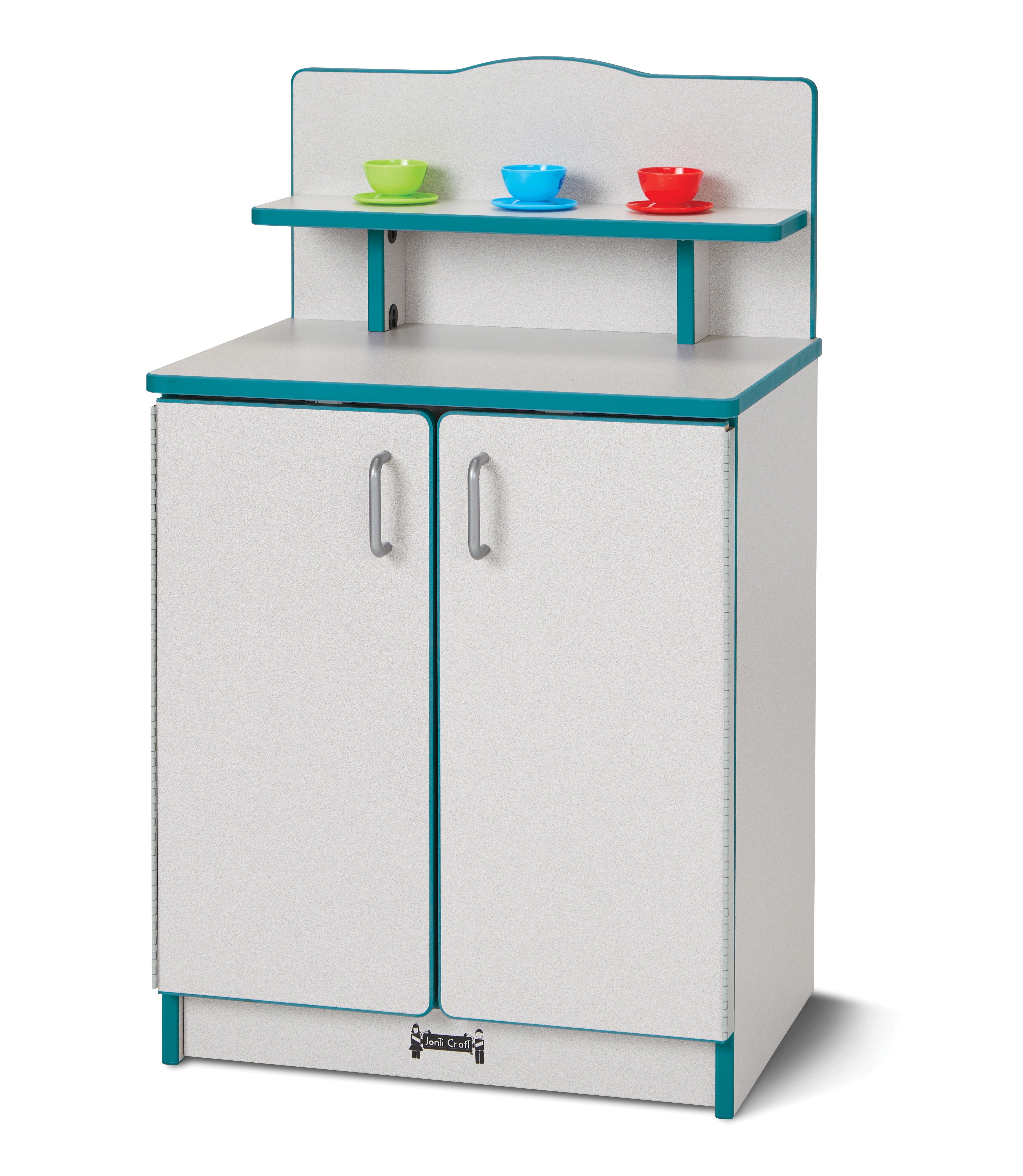 Rainbow Accents® Culinary Creations Kitchen Cupboard - Teal