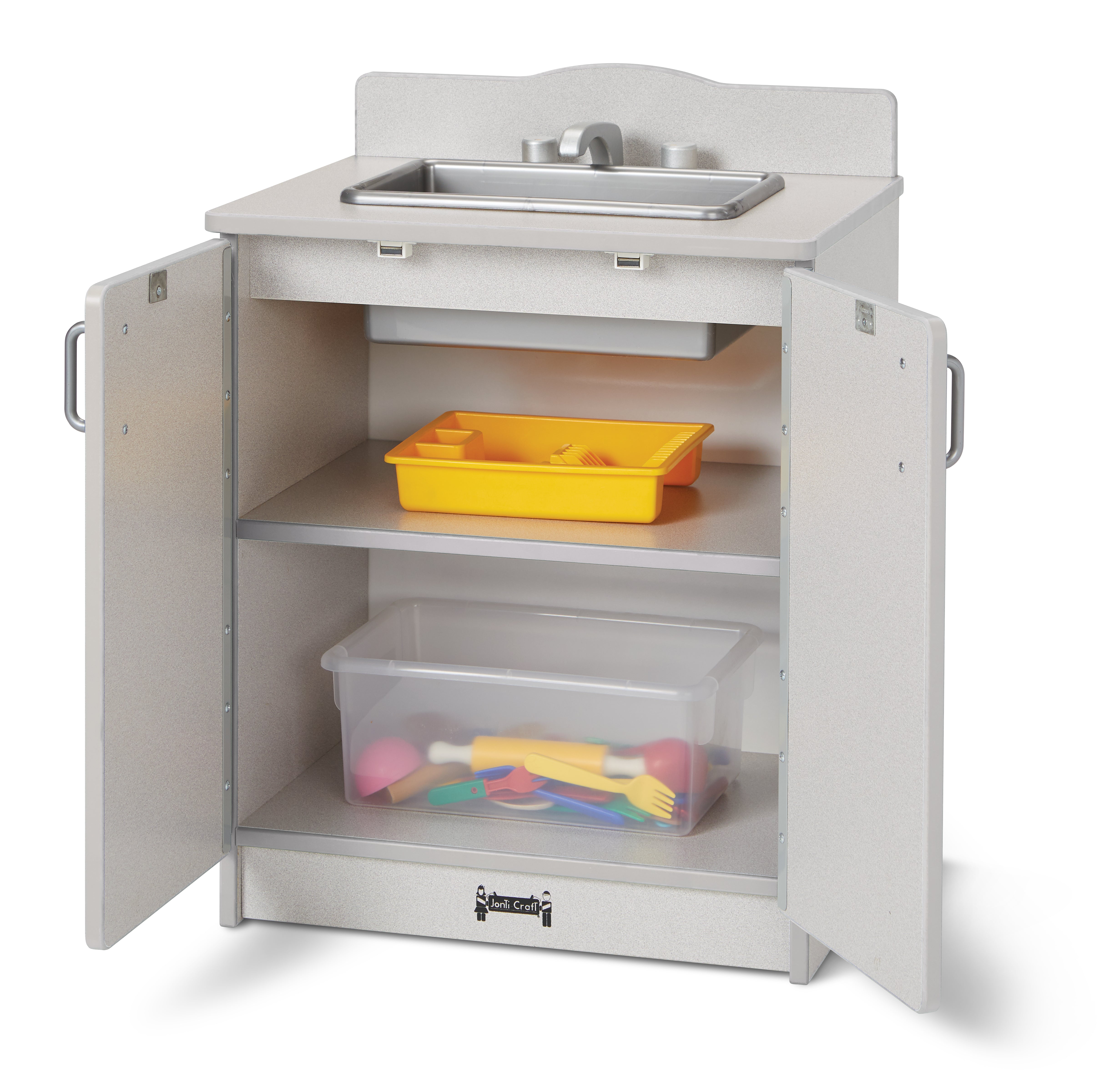 Rainbow Accents® Culinary Creations Kitchen Sink  - Gray