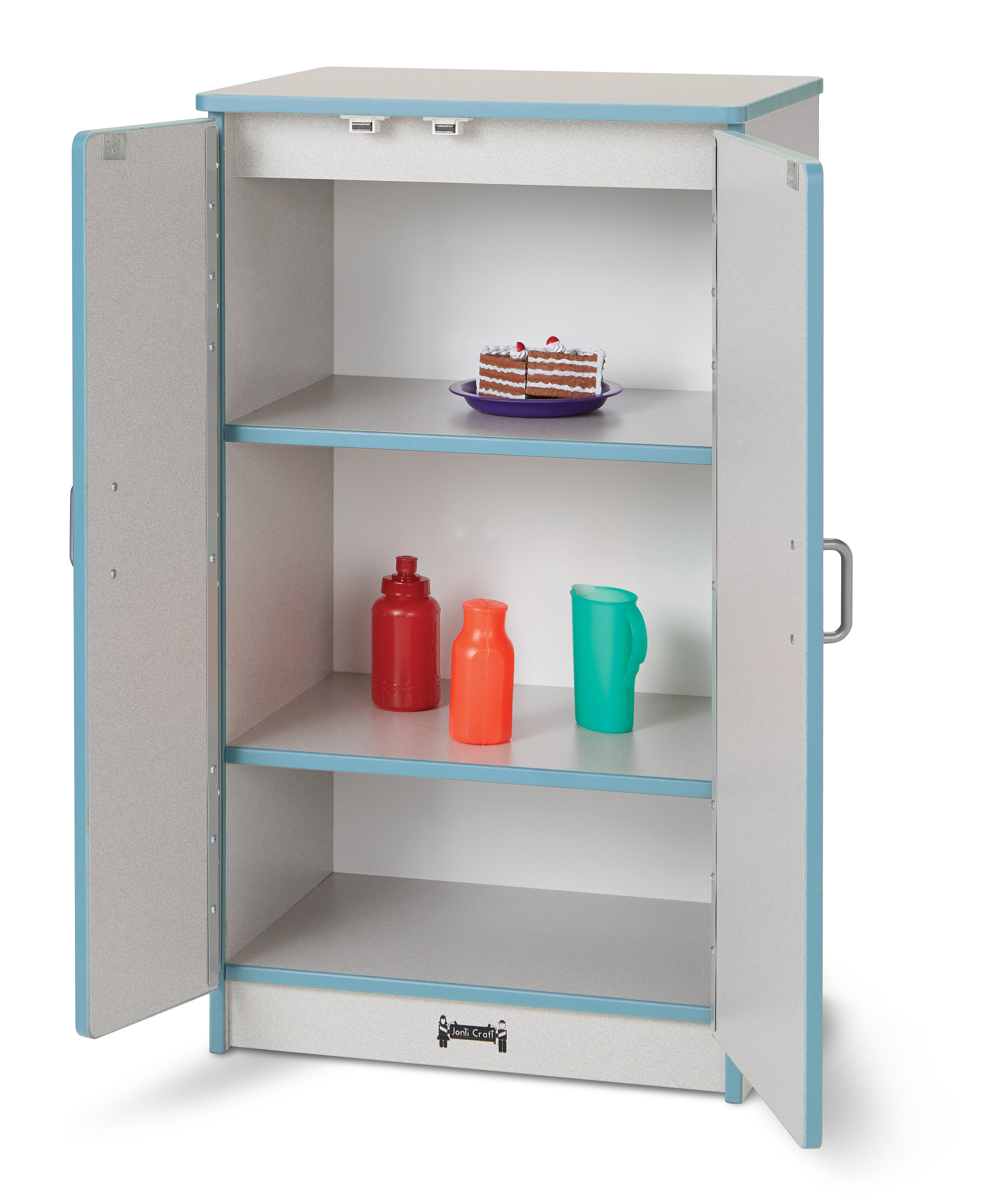 Rainbow Accents® Culinary Creations Kitchen Refrigerator  - Coastal Blue