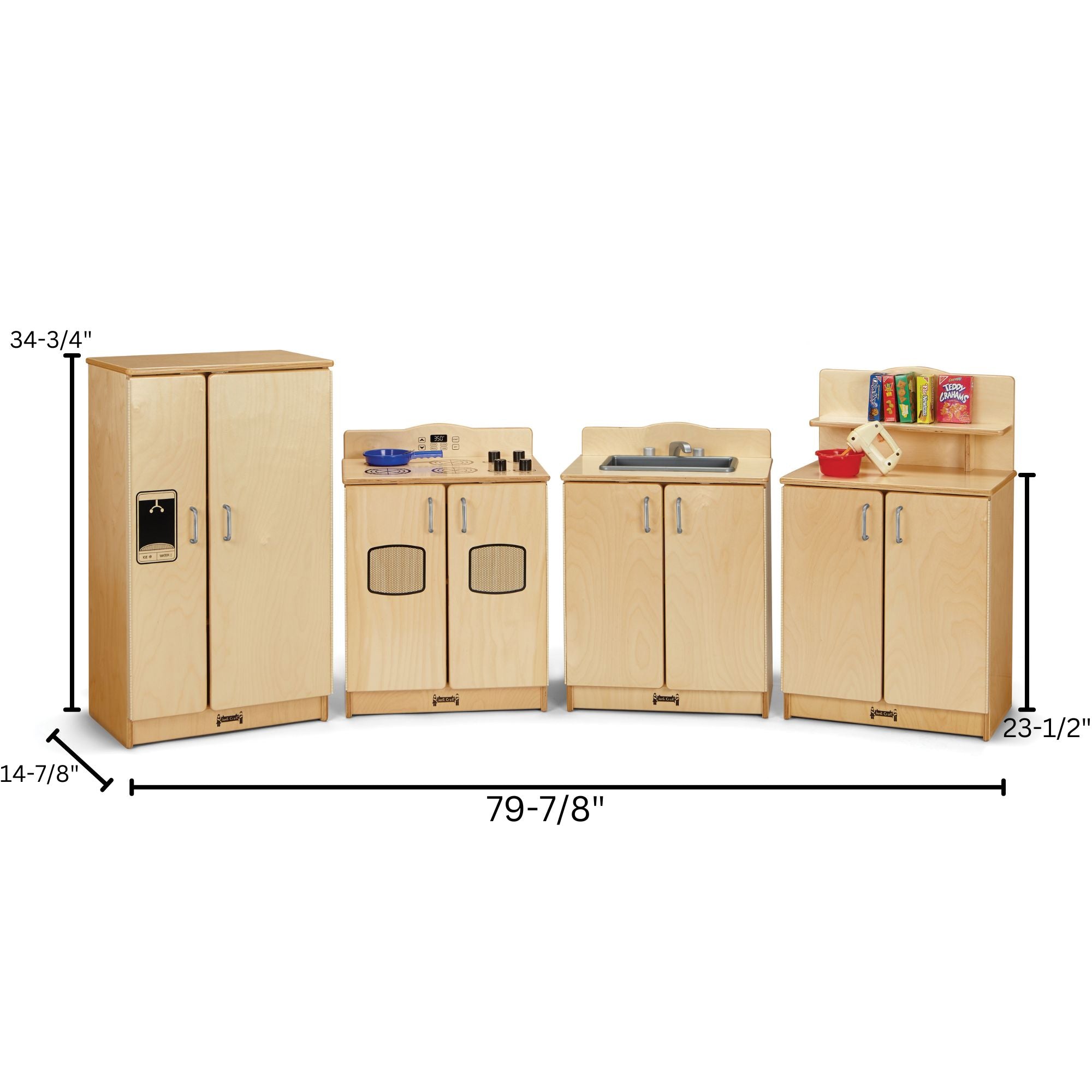 Jonti-Craft® Culinary Creations School Age Kitchen 4 Piece Set