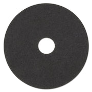 Low-Speed Stripper Floor Pad 7200, 23" Diameter, Black, 5/carton