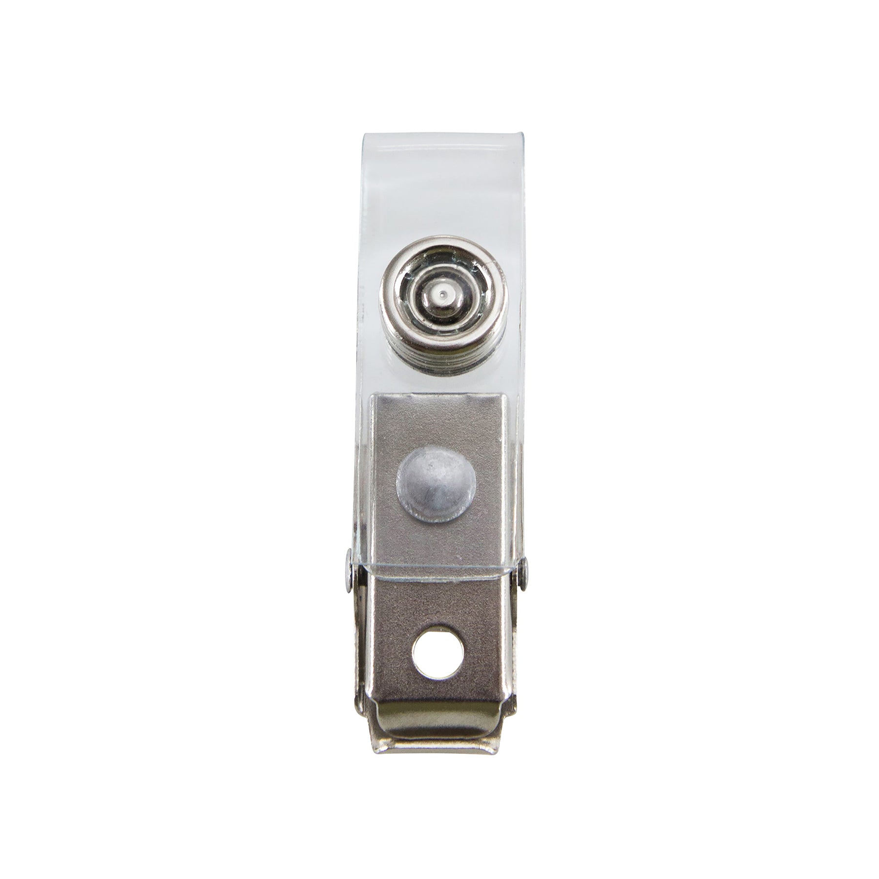 Button ID Badge Strap Clips, Pack of 25