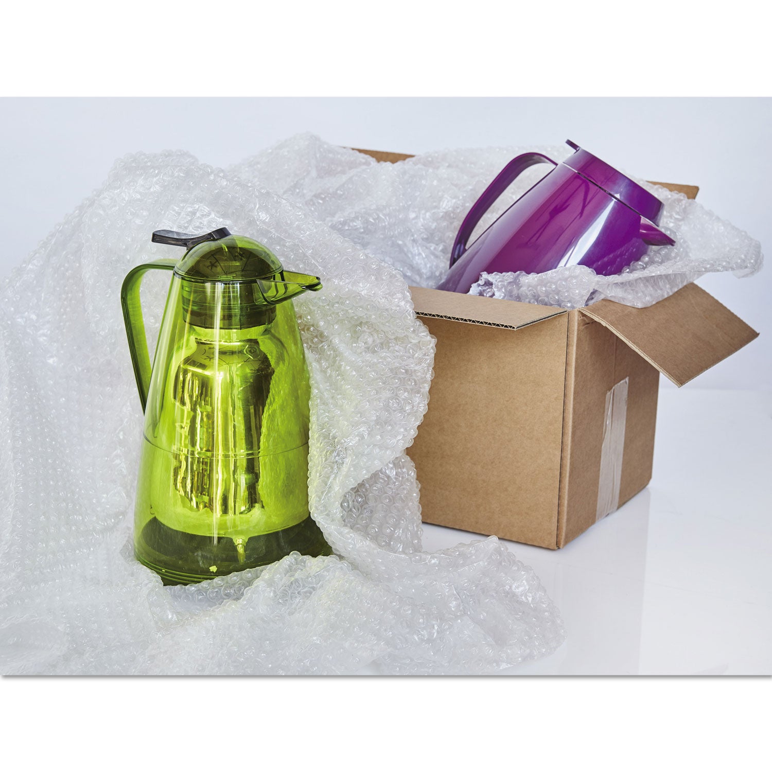 Sealed Air Bubble Wrap Multi-purpose Material - 12" Width x 30 ft Length - 1 Wrap(s) - Lightweight, Perforated - Clear - 1 Roll