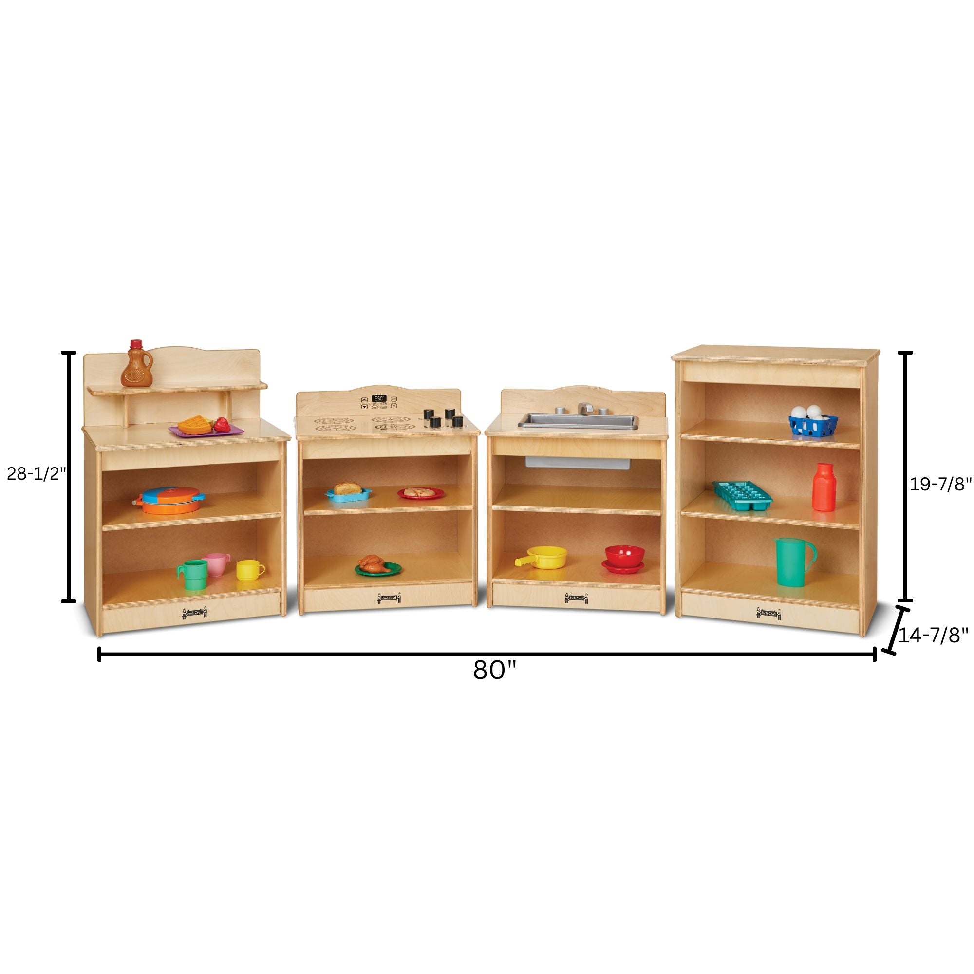Jonti-Craft® Toddler Kitchen 4 Piece Set