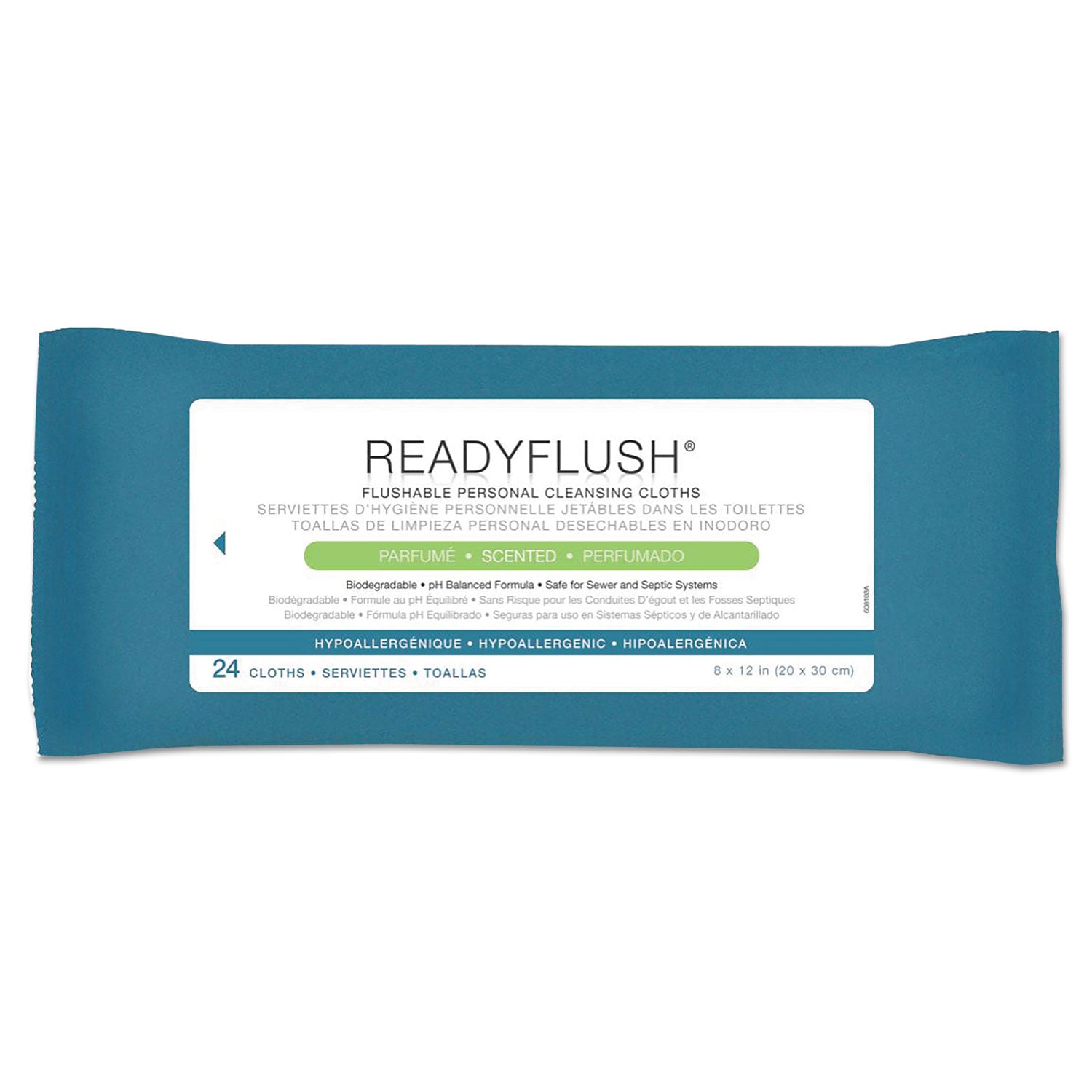 8" Width x 10" Length - White - Cloth, Fiber, Cloth Fiber - 24 / Carton