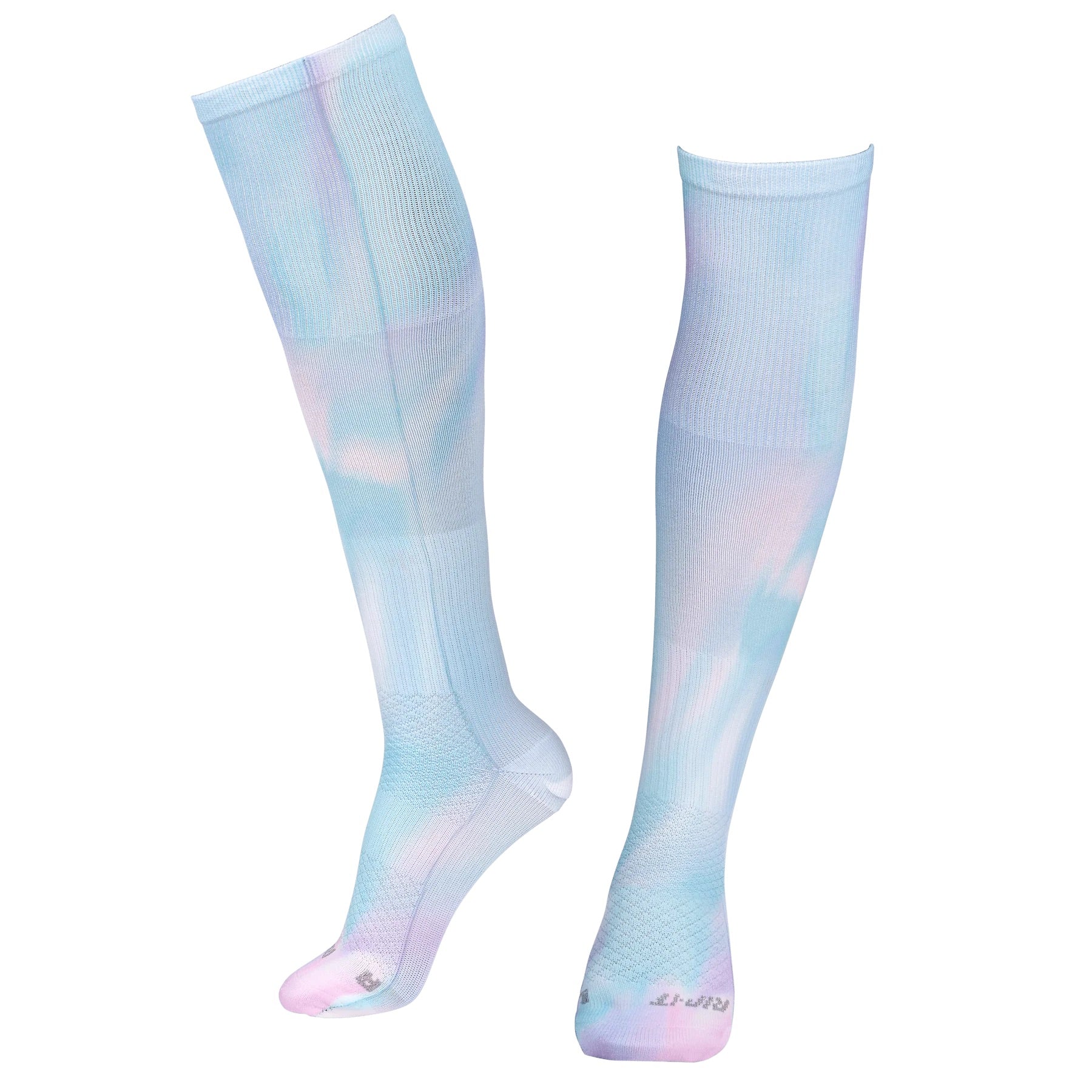 Girls' Soccer Socks - Holographic Pink - Medium - Holographic