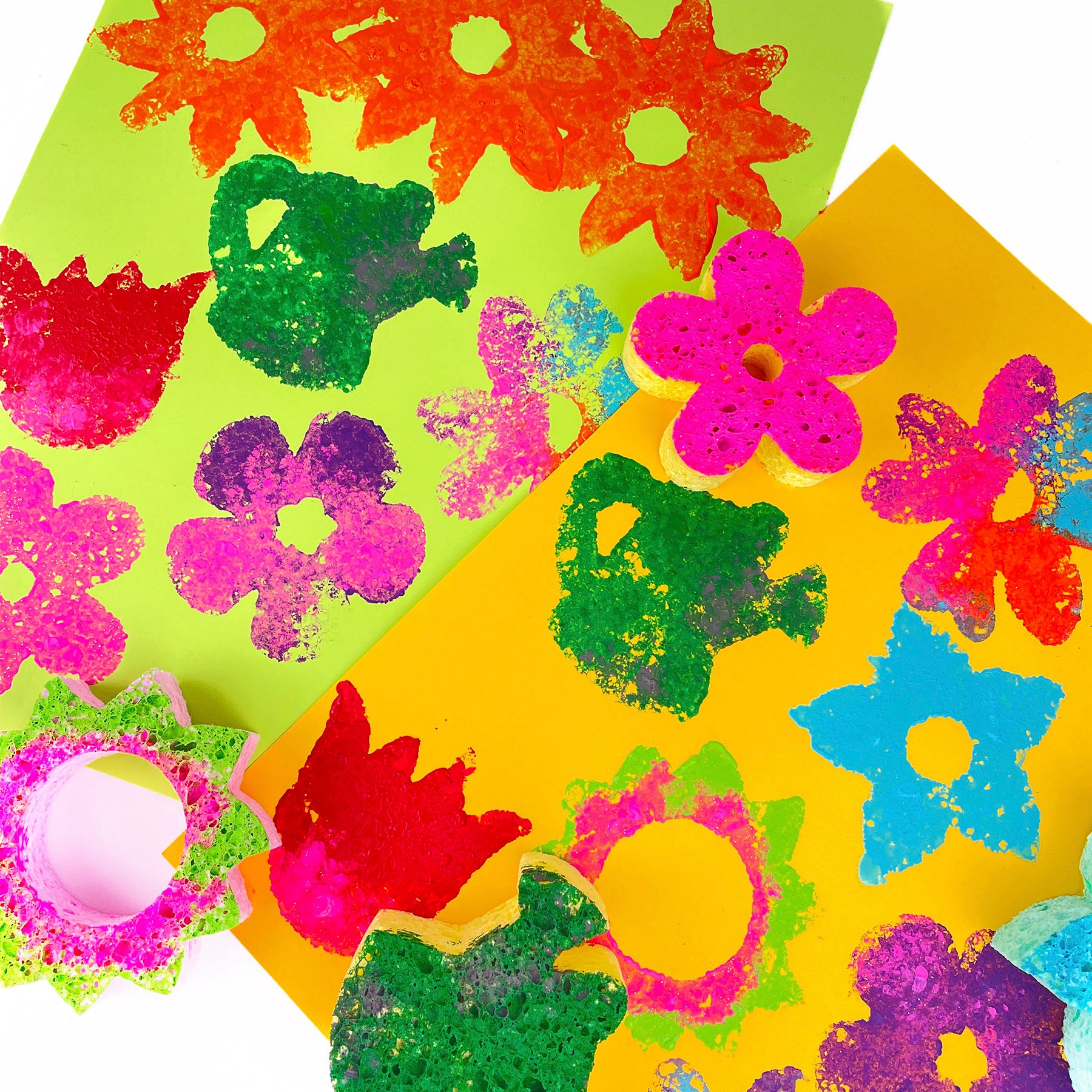 Super Sponges Flowers Pack