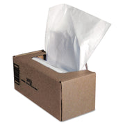 25 gal - 39.5" Height x 33" Width x 15" Depth - Plastic - Clear - 50 / Carton